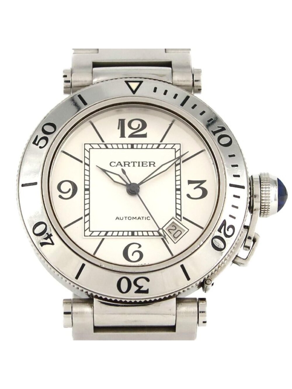Cartier Pasha Seatimer SS Automatic Watch